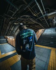 画像7: ©SAINT Mxxxxxx 攻殻機動隊(GHOST IN THE SHELL) GS_LS TEE ILYA GITS Black (ロングスリーブTシャツ) (7)