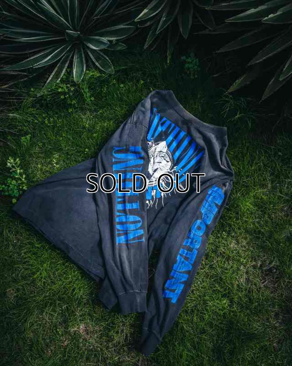 画像5: ©SAINT Mxxxxxx Kosuke Kawamura KK_LS TEE NOTHING IMP Black (ロングスリーブTシャツ) (5)