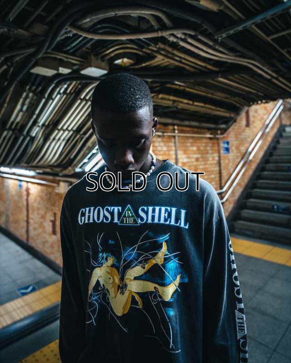 画像6: ©SAINT Mxxxxxx 攻殻機動隊(GHOST IN THE SHELL) GS_LS TEE ILYA GITS Black (ロングスリーブTシャツ) (6)