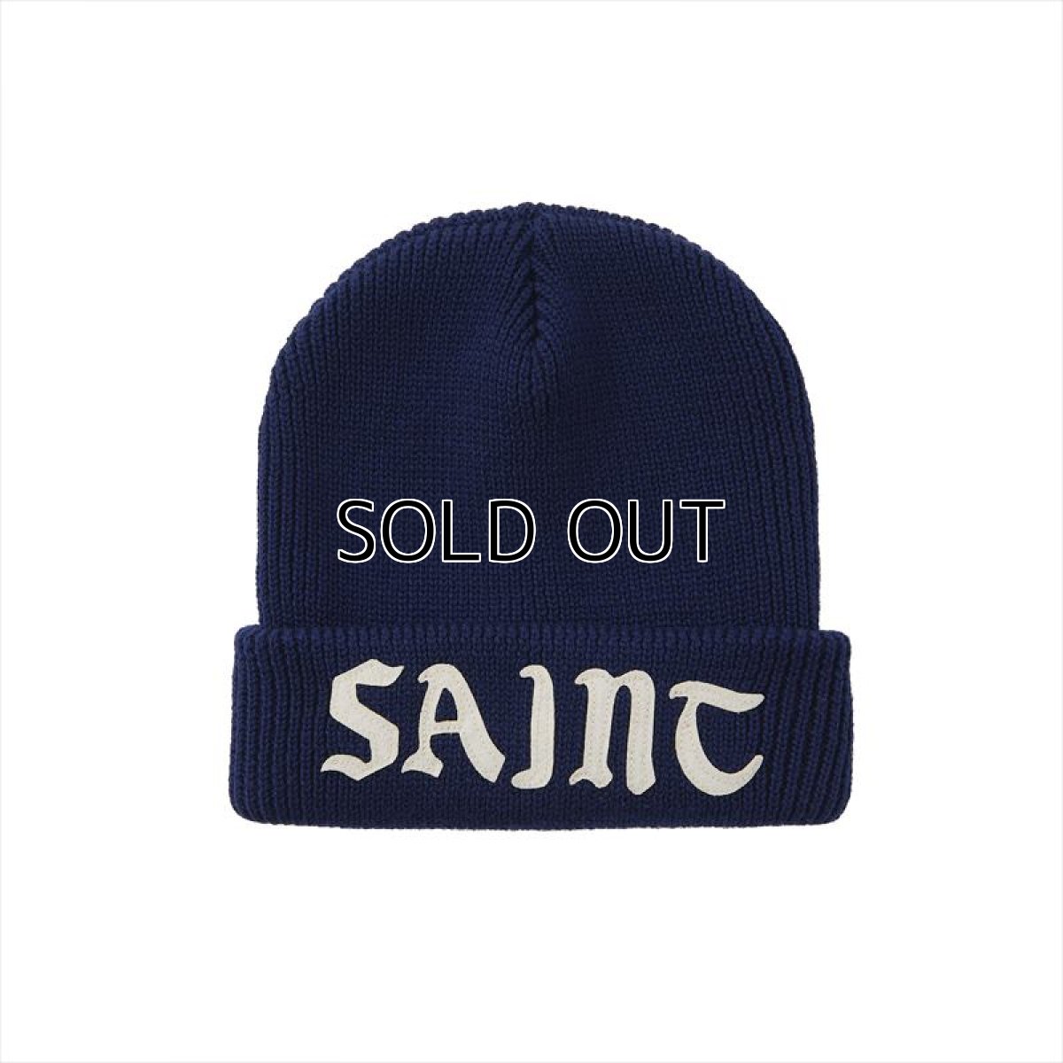 画像1: ©SAINT Mxxxxxx Knit Cap Saint Navy (ニットキャップ) (1)