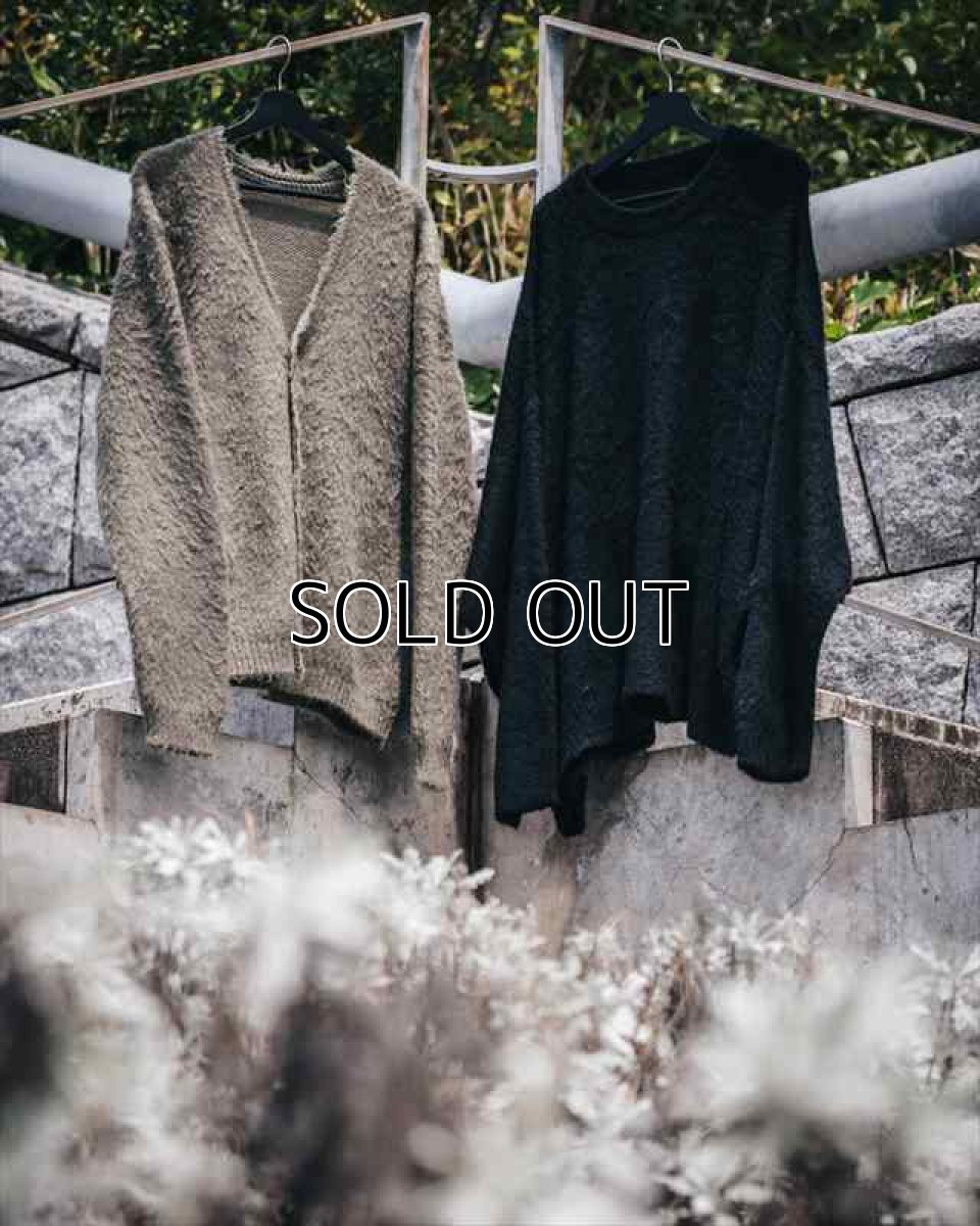 画像2: ©SAINT Mxxxxxx MOHAIR CARDIGAN Khaki (カーディガン) (2)