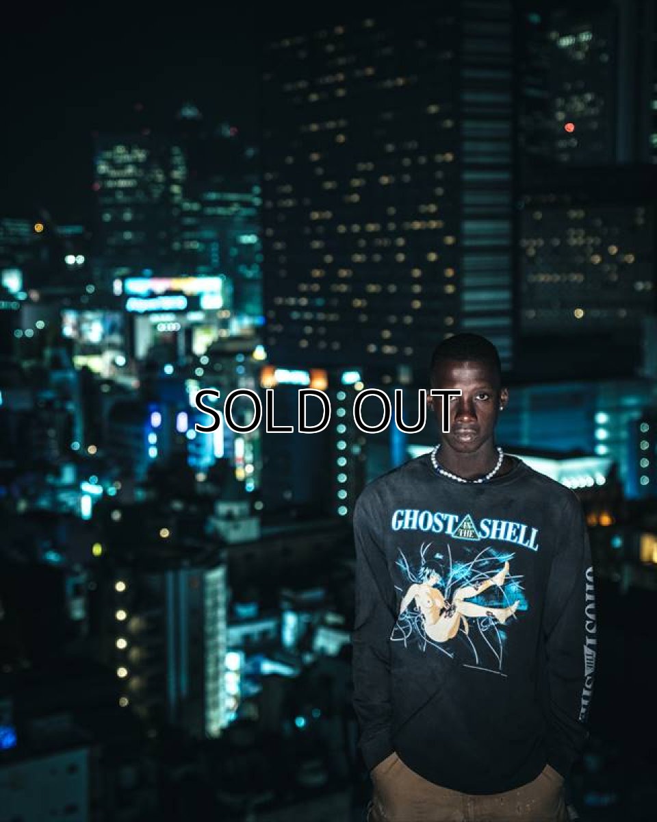 画像9: ©SAINT Mxxxxxx 攻殻機動隊(GHOST IN THE SHELL) GS_LS TEE ILYA GITS Black (ロングスリーブTシャツ) (9)