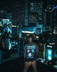 画像8: ©SAINT Mxxxxxx 攻殻機動隊(GHOST IN THE SHELL) GS_LS TEE ILYA GITS Black (ロングスリーブTシャツ) (8)