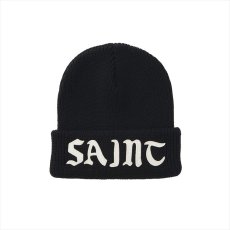 画像1: ©SAINT Mxxxxxx Knit Cap Saint Black (ニットキャップ) (1)