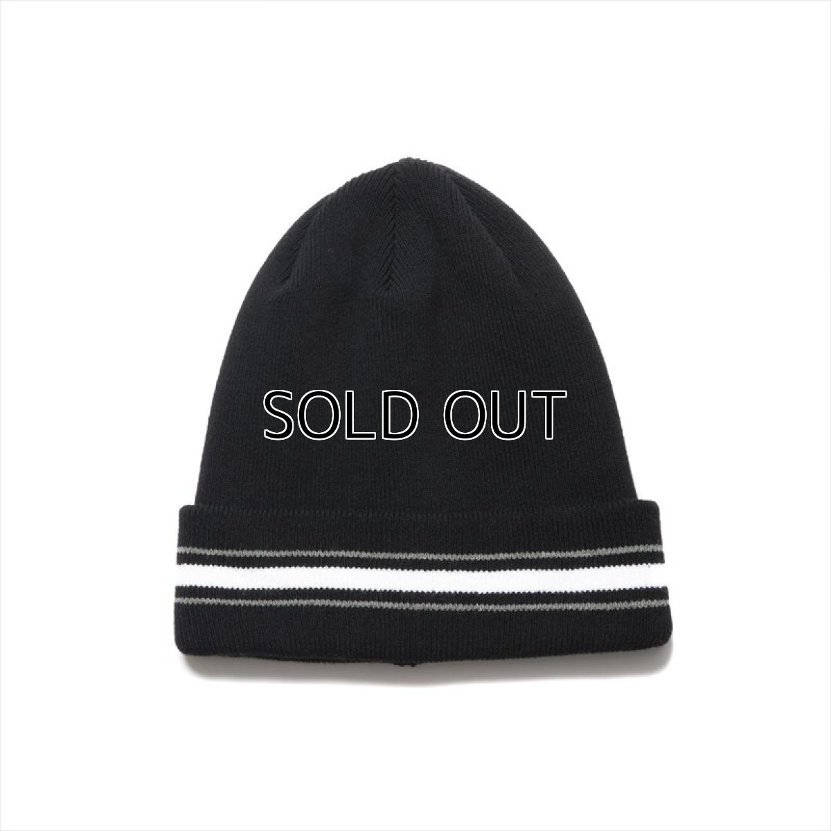 画像1: COOTIE PRODUCTIONS Dry Tech Border Big Cuffed Beanie (ビーニー) (1)