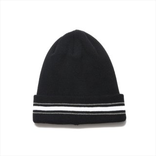 COOTIE PRODUCTIONS Faux Leather 5 Panel Mesh Cap (Black/Black)