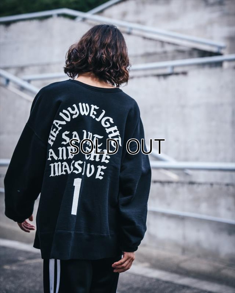 画像4: ©SAINT Mxxxxxx CREW SWT IT'S SAINT Black (スウェット) (4)