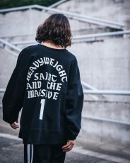 画像4: ©SAINT Mxxxxxx CREW SWT IT'S SAINT Black (スウェット) (4)