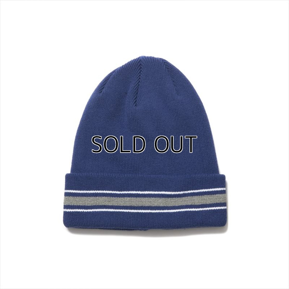 画像1: COOTIE PRODUCTIONS Dry Tech Border Big Cuffed Beanie (ビーニー) (1)