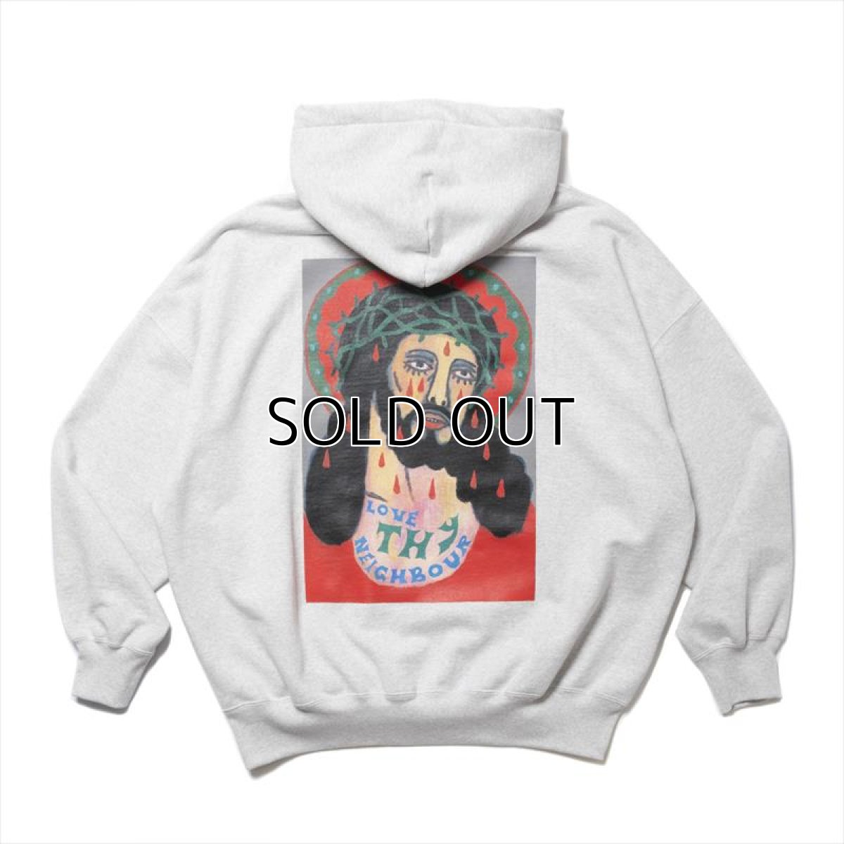 画像1: COOTIE PRODUCTIONS Print Sweat Hoodie (LOVE THY NEIGHBOUR) パーカー (1)