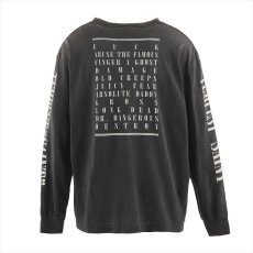 画像2: ©SAINT Mxxxxxx LS TEE TEMPEST Black (ロングスリーブTシャツ) (2)