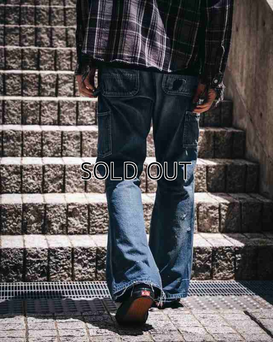 画像4: ©SAINT Mxxxxxx DOUBLE KNEE DENIM Blue (デニムパンツ) (4)