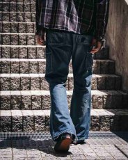 画像4: ©SAINT Mxxxxxx DOUBLE KNEE DENIM Blue (デニムパンツ) (4)