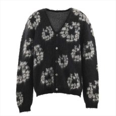 画像1: ©SAINT Mxxxxxx DENIM TEARS DT_MH CARDIGAN CT WREATH Black (カーディガン) (1)