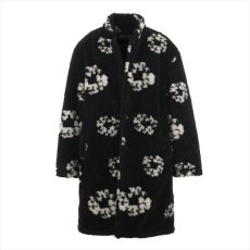 画像1: ©SAINT Mxxxxxx DENIM TEARS DT_FUR COAT CT WREATH Black (ファーコート) (1)