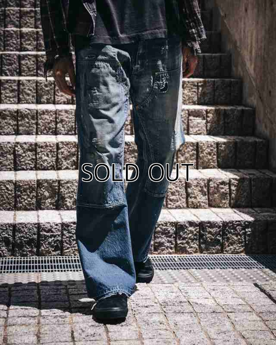 画像3: ©SAINT Mxxxxxx DOUBLE KNEE DENIM Blue (デニムパンツ) (3)