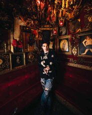 画像3: ©SAINT Mxxxxxx SEX PISTOLS SP_CRW KNT I AM A Black (ニットセーター) (3)