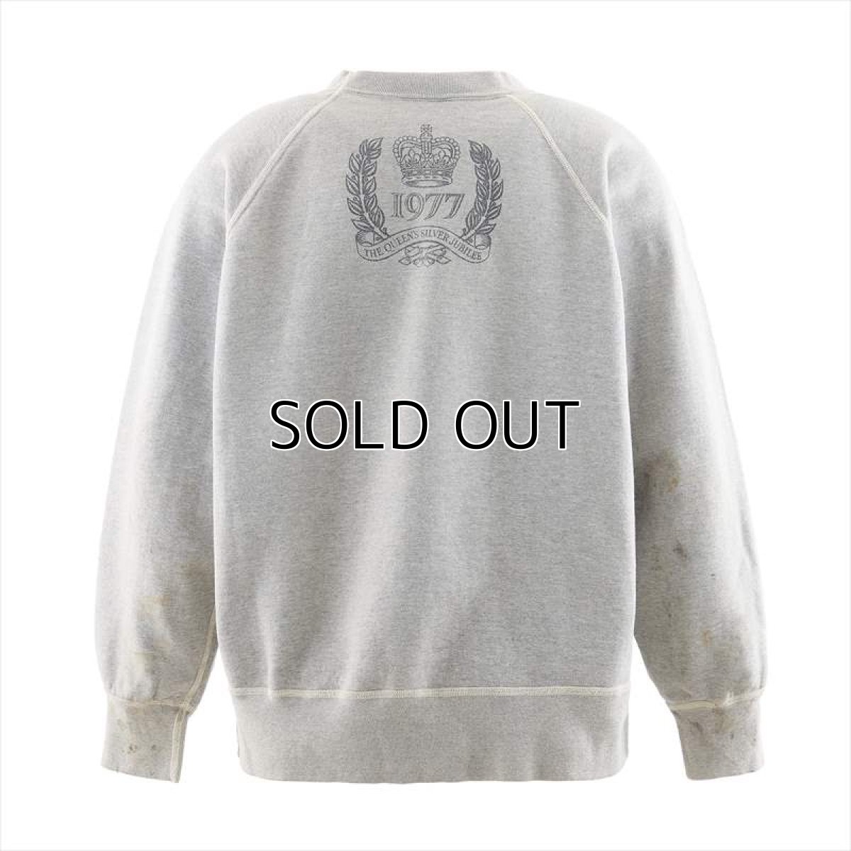 画像2: ©SAINT Mxxxxxx SEX PISTOLS SP_CRW SWT QUEEN Gray (スウェット) (2)