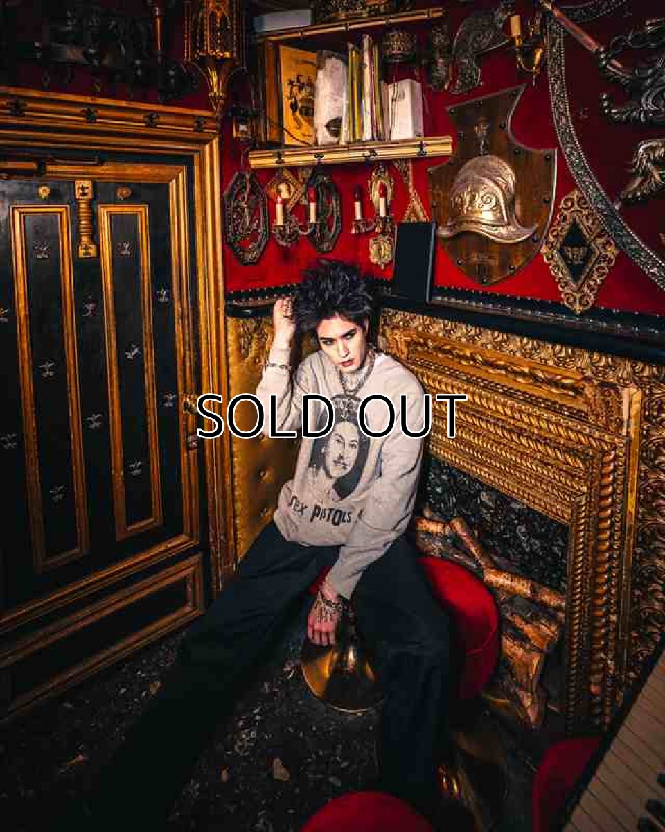 画像4: ©SAINT Mxxxxxx SEX PISTOLS SP_CRW SWT QUEEN Gray (スウェット) (4)