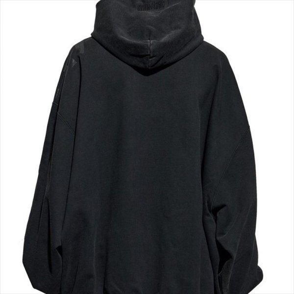 VETEMENTS Double Anarchy Hoodie (Black/Black)