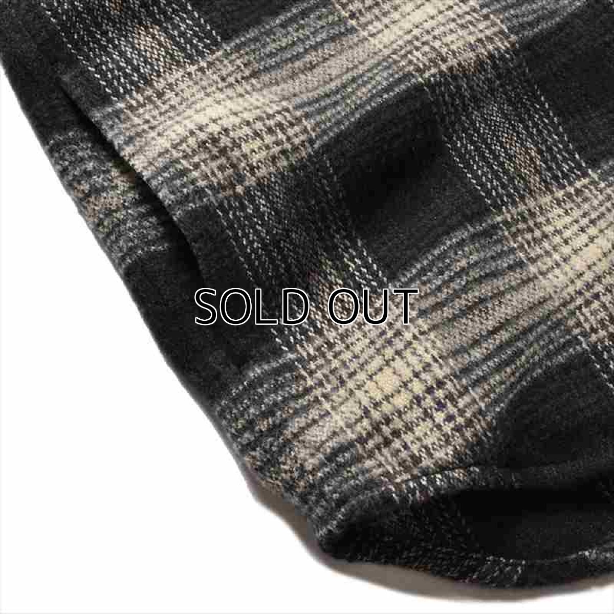 画像3: MINEDENIM Distortion Ombre Check Flannel Over Shirt (3)