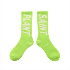 画像1: ©SAINT Mxxxxxx cactus plant flee market CP_SOCKS SNT PLANT Lime (ソックス) (1)