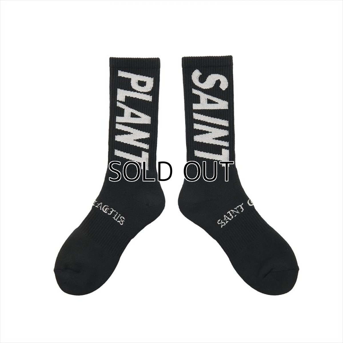 画像1: ©SAINT Mxxxxxx cactus plant flee market CP_SOCKS SNT PLANT Black (ソックス) (1)