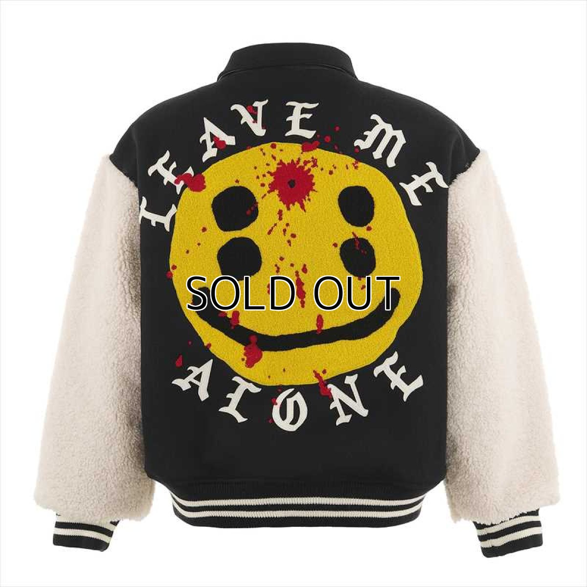 画像2: ©SAINT Mxxxxxx cactus plant flee market CP_VARSITY LMA Black (スタジャン) (2)