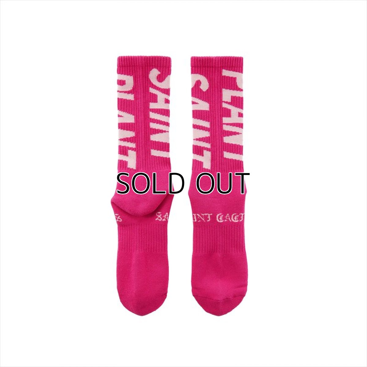 画像2: ©SAINT Mxxxxxx cactus plant flee market CP_SOCKS SNT PLANT Pink (ソックス) (2)