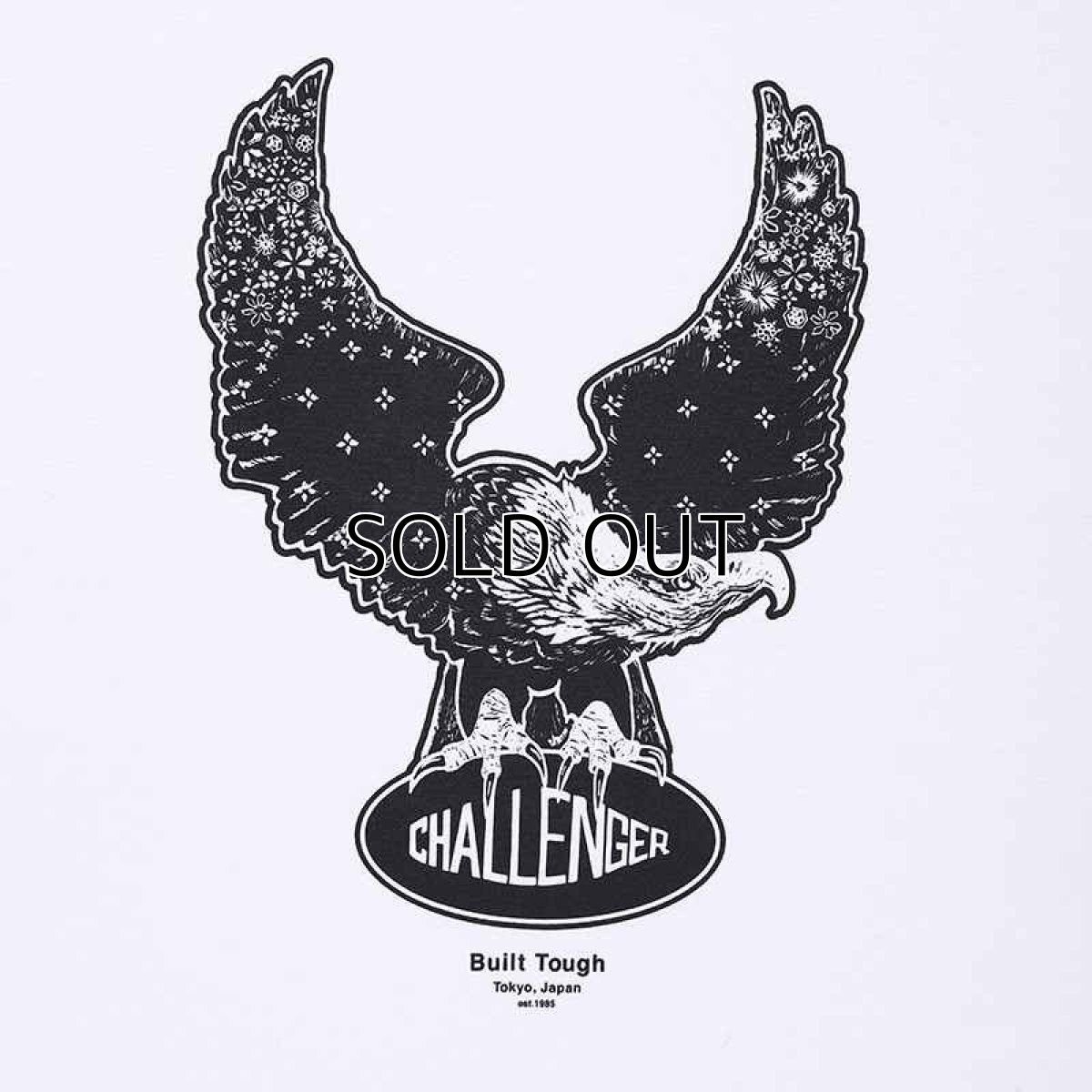 画像2: CHALLENGER L/S Oval Eagle Tee (2)