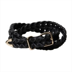 画像1: COOTIE PRODUCTIONS Leather Braid Belt (ベルト) (1)