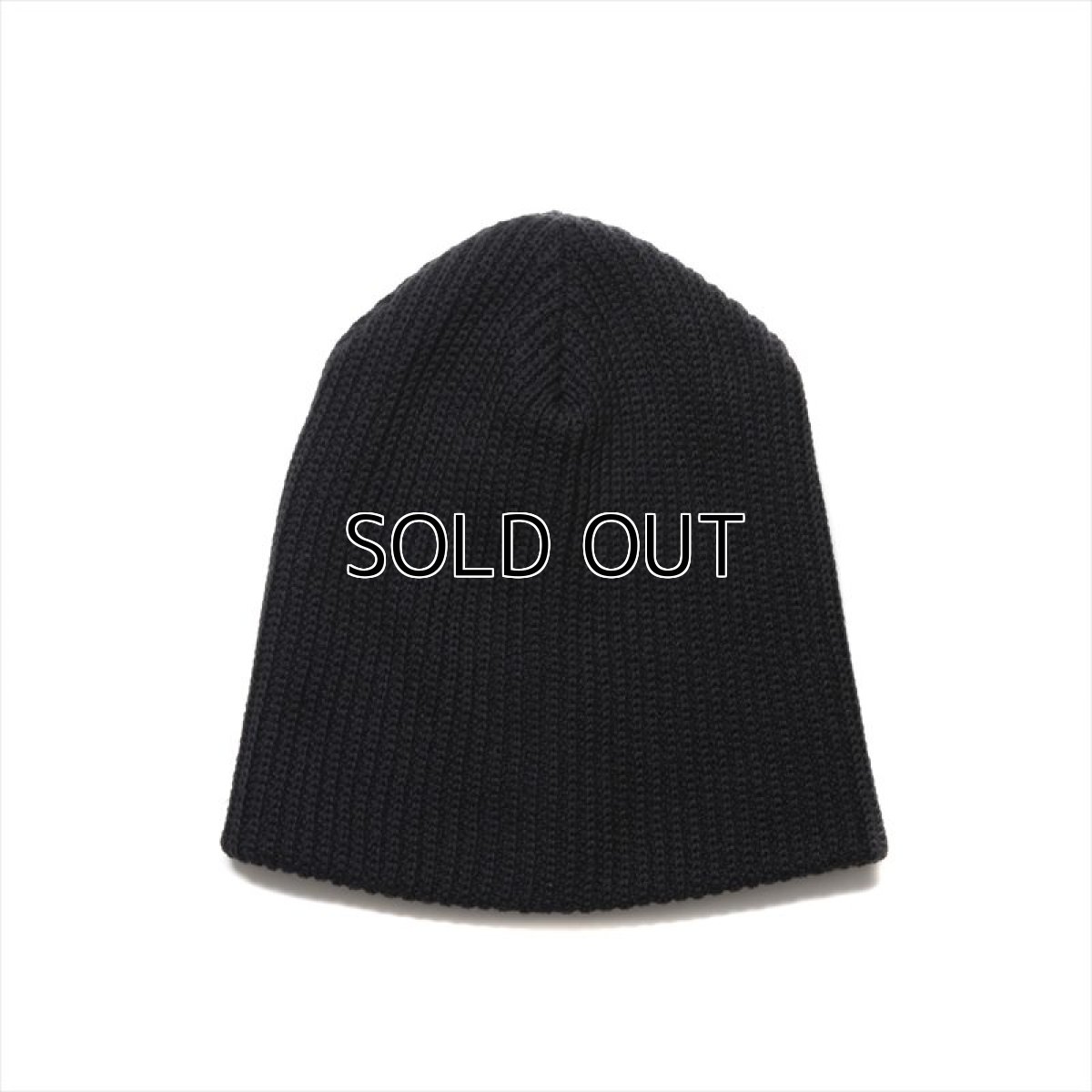 画像1: COOTIE PRODUCTIONS Rib Stitch Cuffless Beanie (ビーニー) (1)