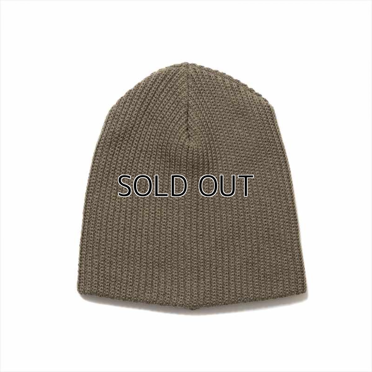画像1: COOTIE PRODUCTIONS Rib Stitch Cuffless Beanie (ビーニー) (1)