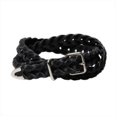 画像1: COOTIE PRODUCTIONS Leather Braid Belt (ベルト) (1)