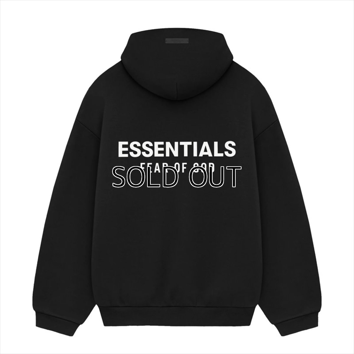 画像2: ESSENTIALS Fleece Hoodie (Signature) (2)
