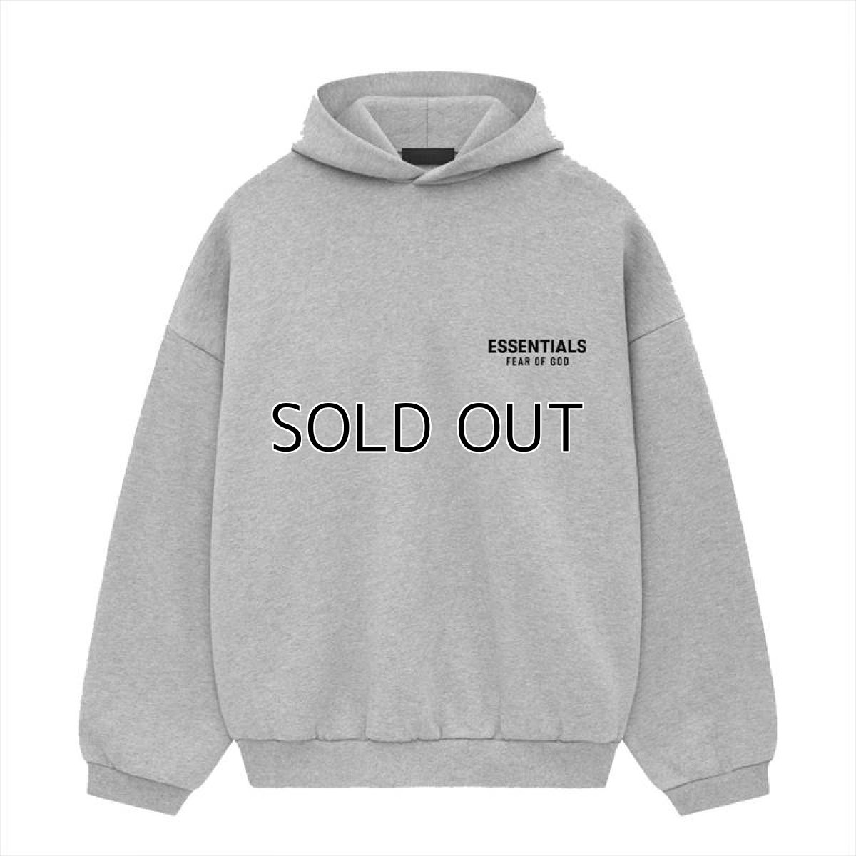 画像1: ESSENTIALS Fleece Hoodie (Signature) (1)