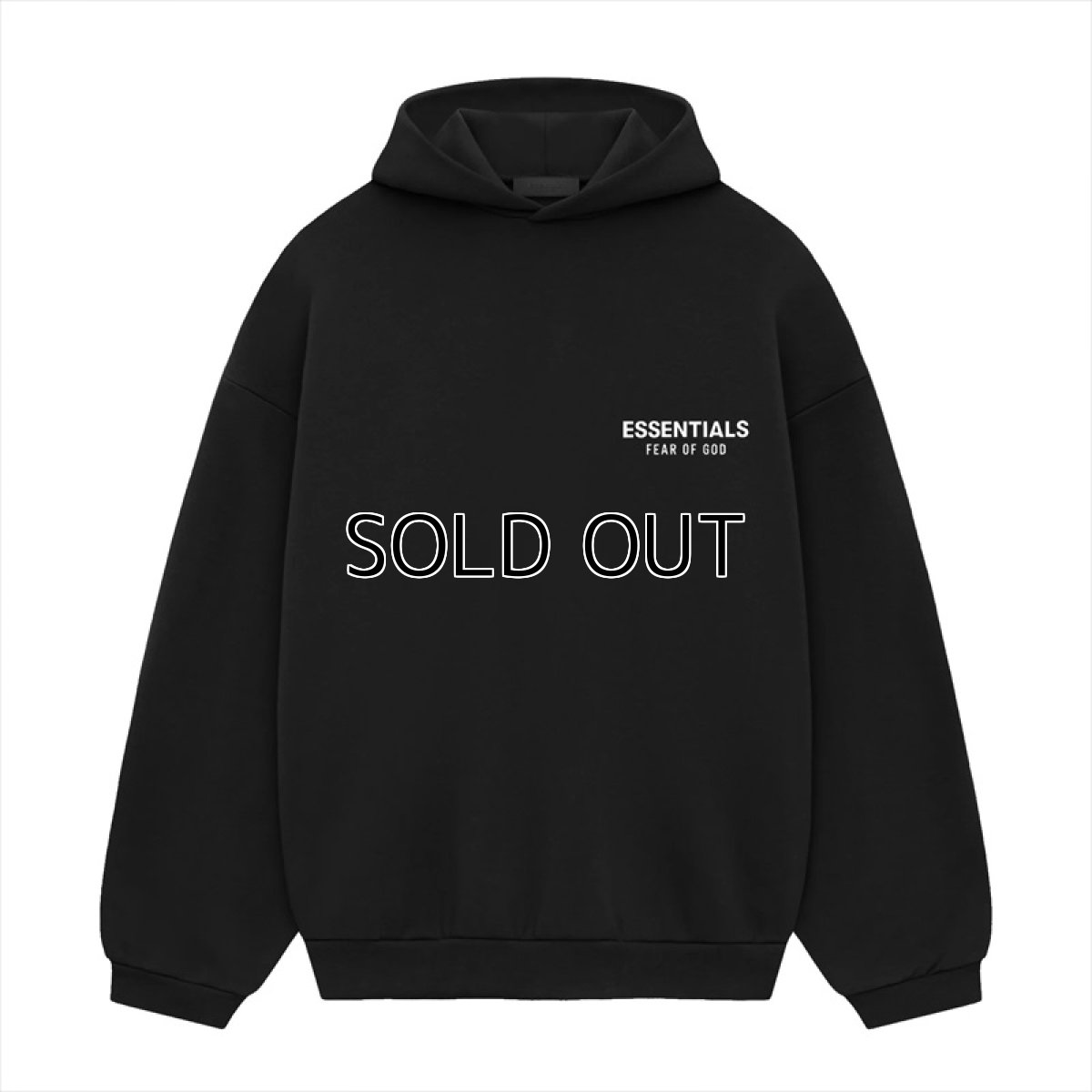 画像1: ESSENTIALS Fleece Hoodie (Signature) (1)
