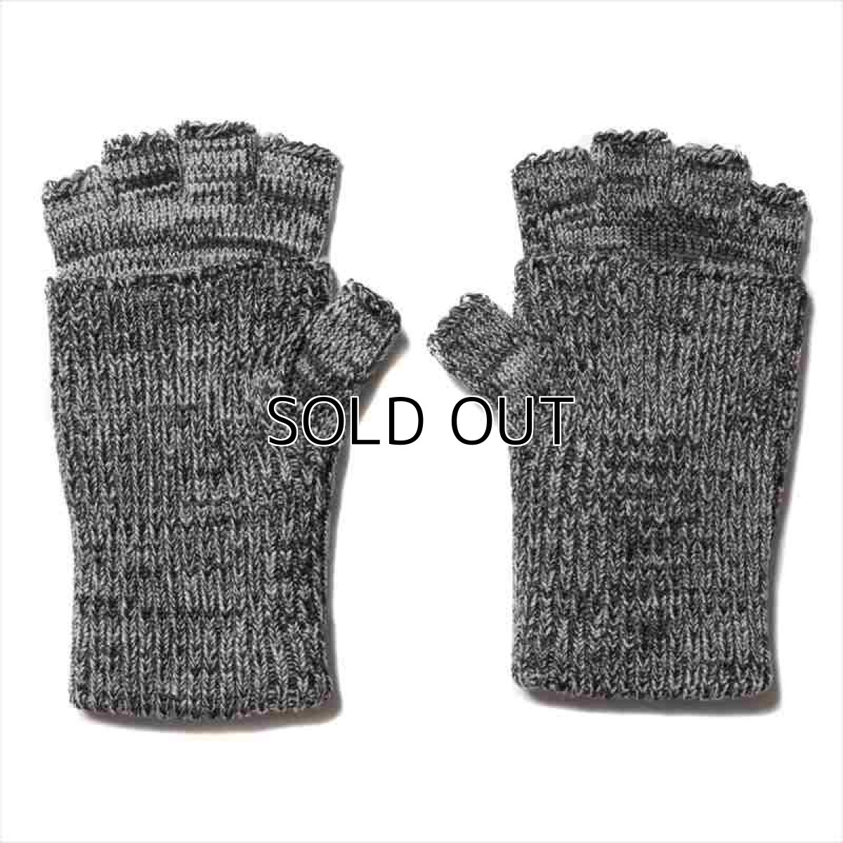 画像2: COOTIE PRODUCTIONS Lowgauge Fingerless Knit Glove (フィンガーレスグローブ) (2)