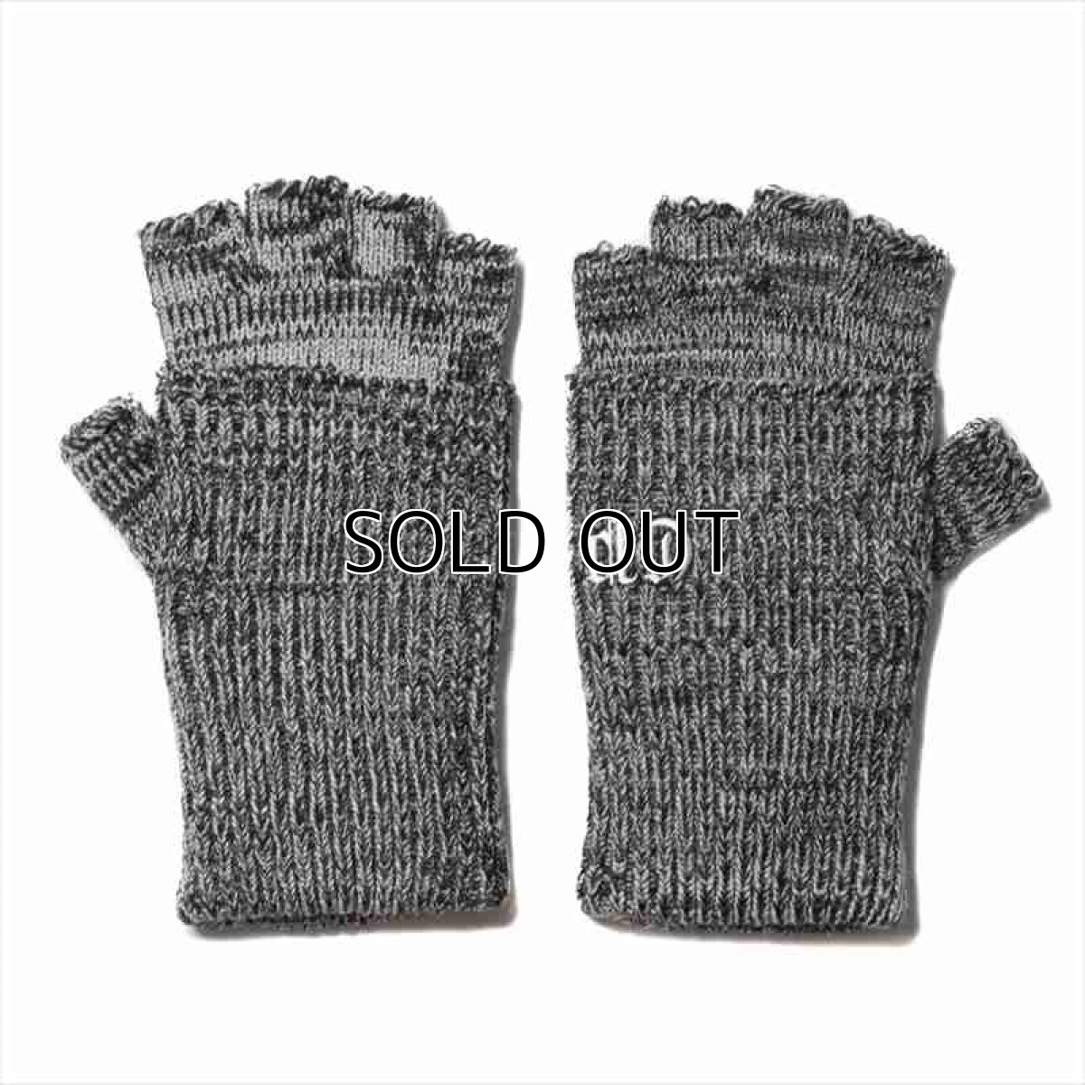 画像1: COOTIE PRODUCTIONS Lowgauge Fingerless Knit Glove (フィンガーレスグローブ) (1)