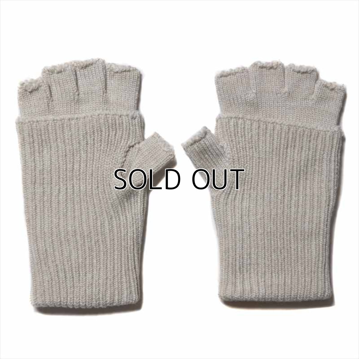 画像2: COOTIE PRODUCTIONS Lowgauge Fingerless Knit Glove (フィンガーレスグローブ) (2)