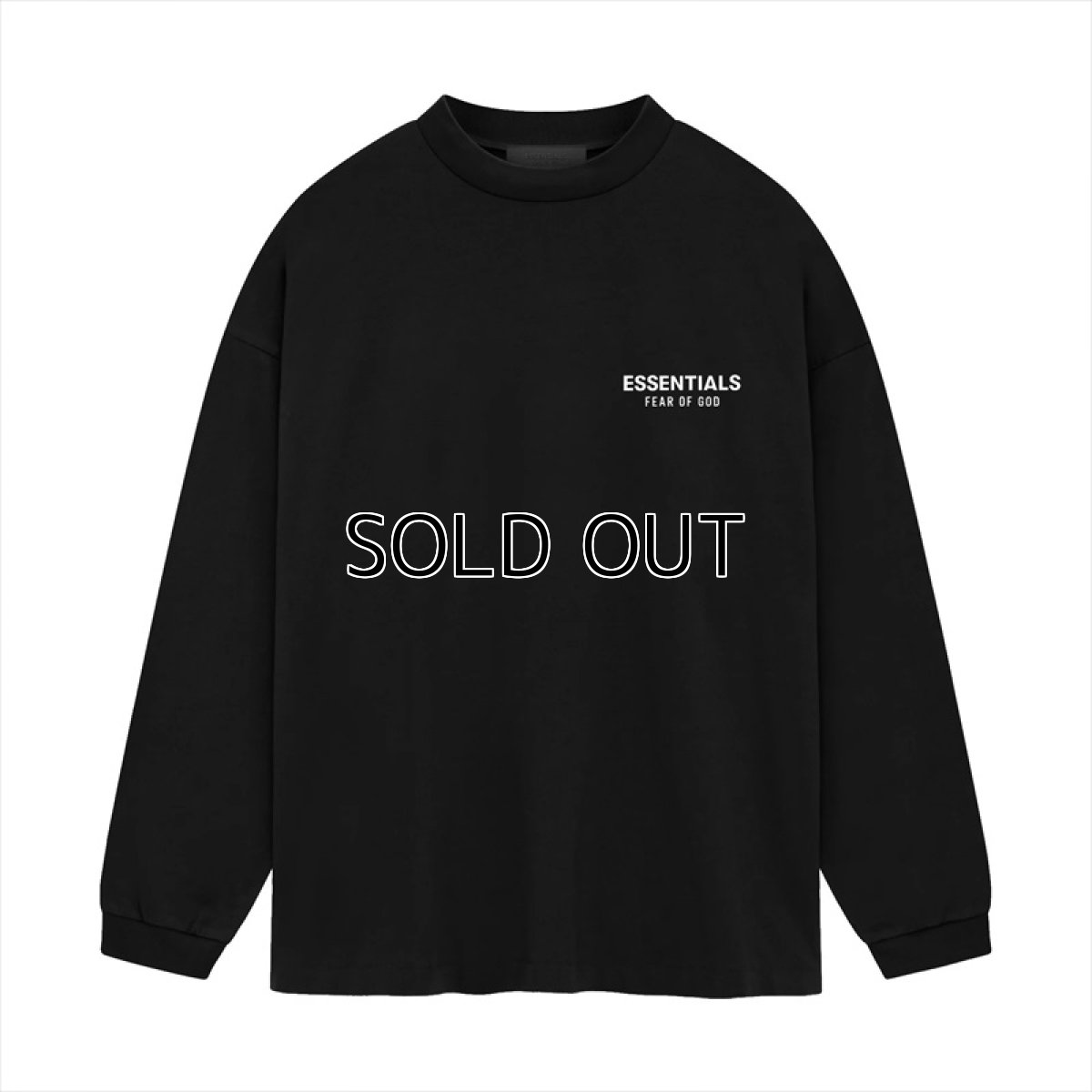 画像1: ESSENTIALS Jersey Long Sleeve T-Shirt (Signature) (1)