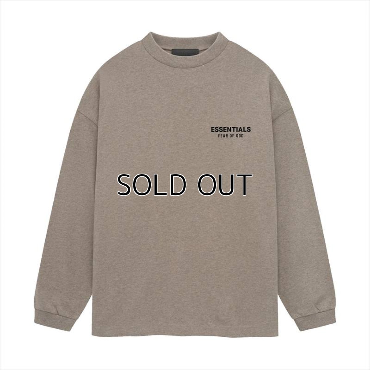 画像1: ESSENTIALS Jersey Long Sleeve T-Shirt (Signature) (1)