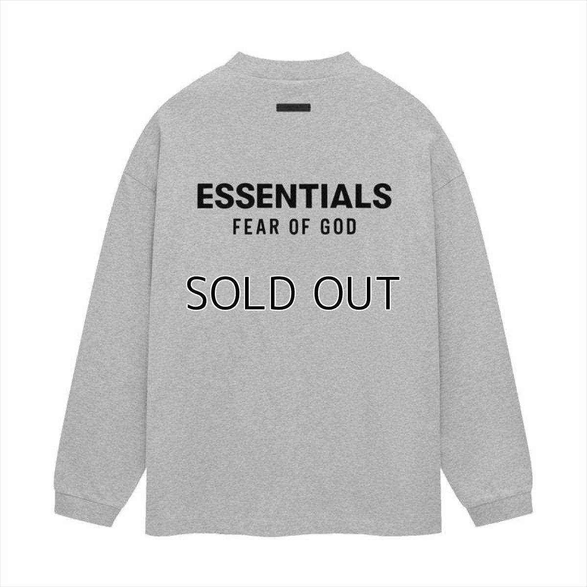 画像2: ESSENTIALS Jersey Long Sleeve T-Shirt (Signature) (2)
