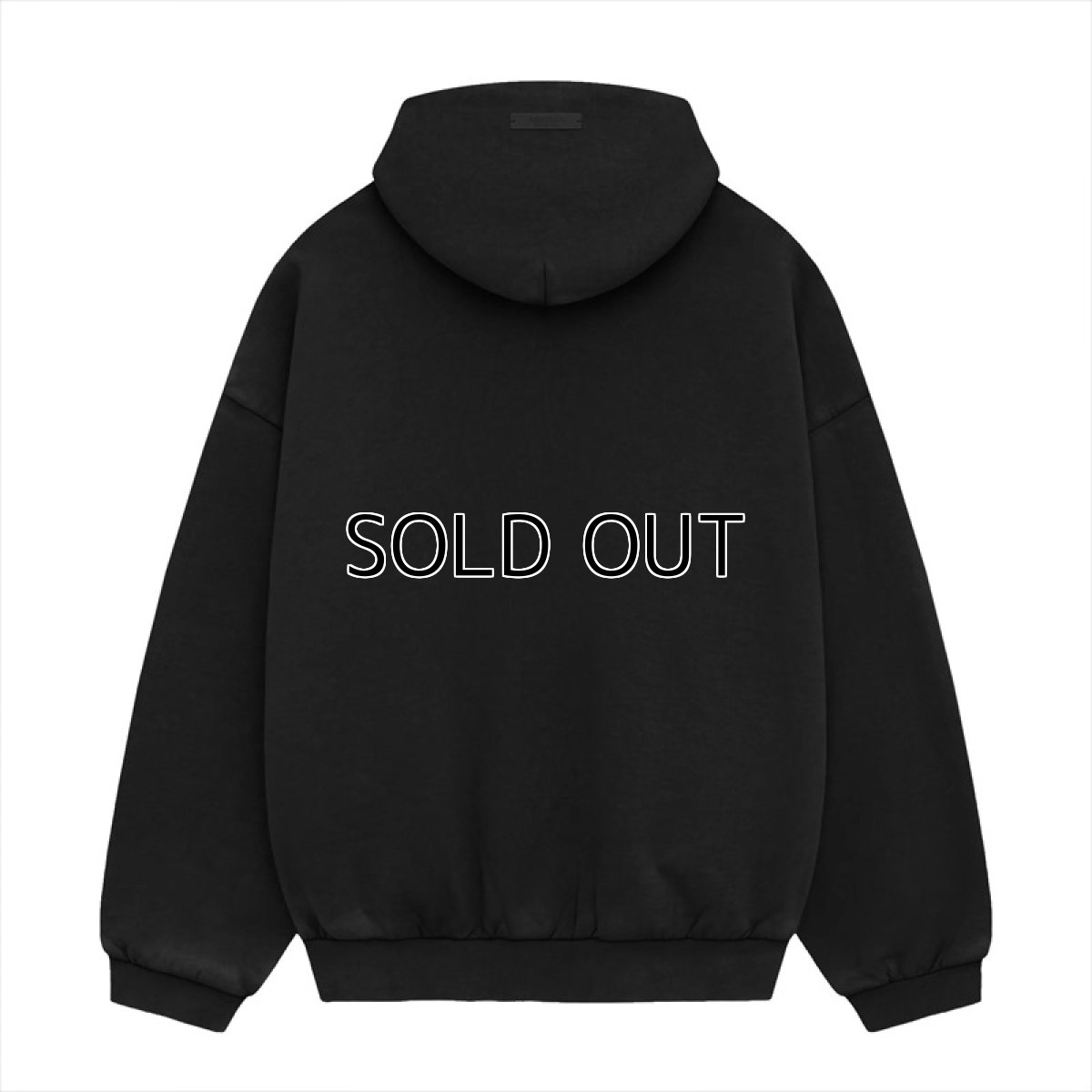 画像2: ESSENTIALS Heavy Fleece Vintage Shrunken Hoodie (Old English Shield) (2)