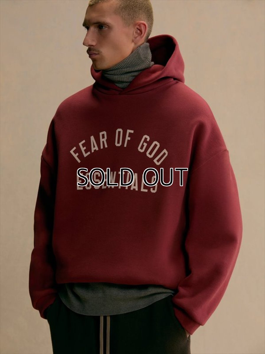 画像3: ESSENTIALS Fleece Hoodie (College) (3)