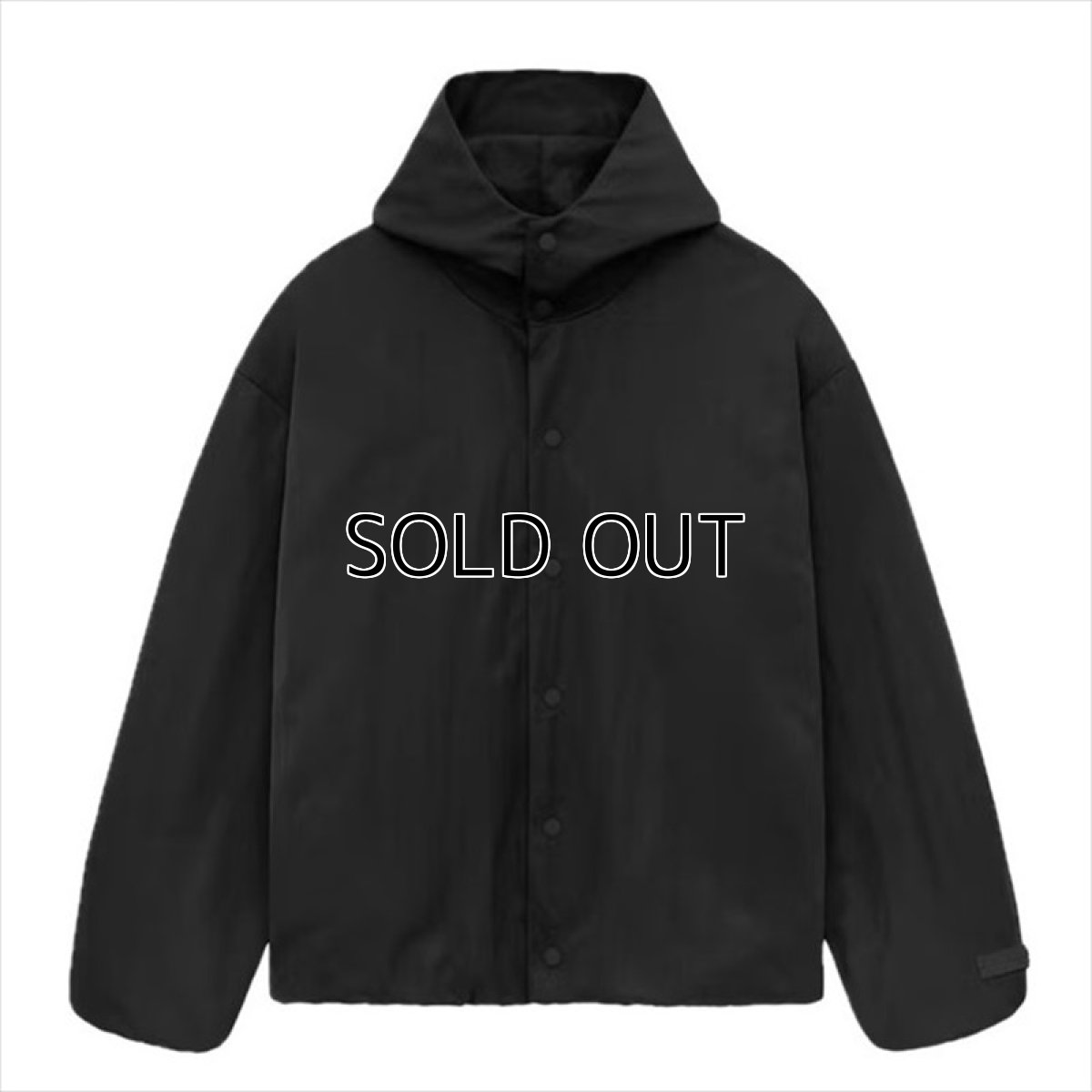 画像1: ESSENTIALS Textured Nylon Hooded Coaches Jacket (コーチジャケット) (1)