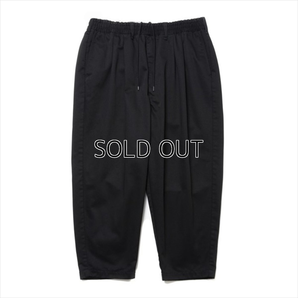 画像1: COOTIE PRODUCTIONS T/C 2 Tuck Easy Ankle Pants (2タックイージーアンクルパンツ) (1)