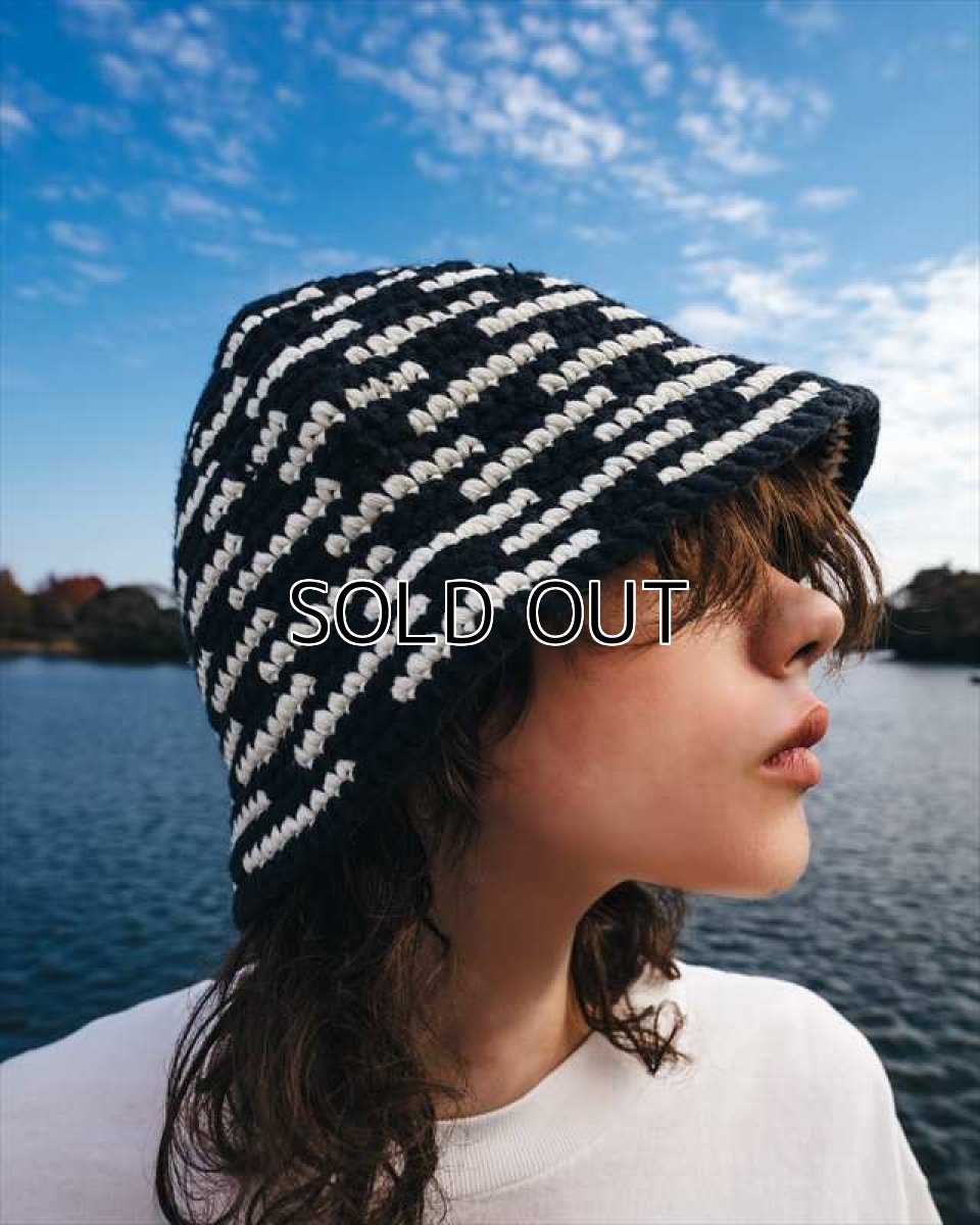 画像3: ©SAINT Mxxxxxx KNIT BUCKET HAT Black (ニットバケットハット) (3)
