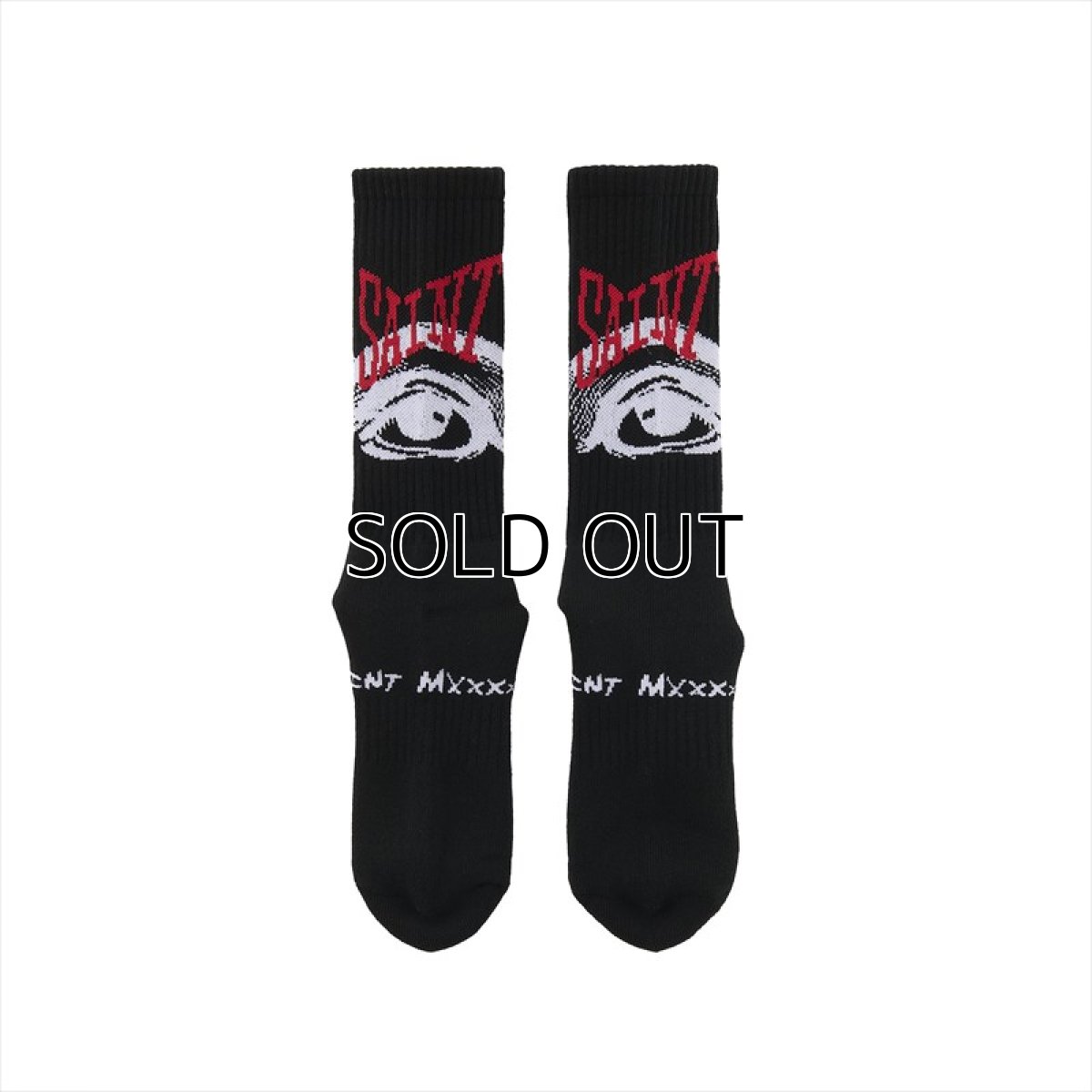 画像2: ©SAINT Mxxxxxx SOCKS EYE Black (ソックス) (2)