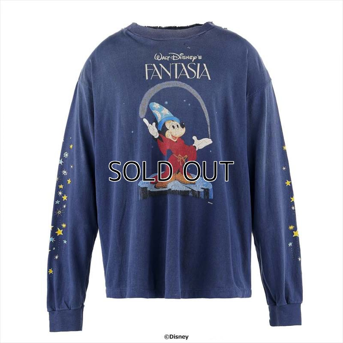 画像1: ©SAINT Mxxxxxx Disney DNF_LS TEE FANTASIA Navy (ロングスリーブTシャツ) (1)